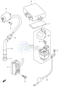 DR-Z250 (E24) drawing ELECTRICAL