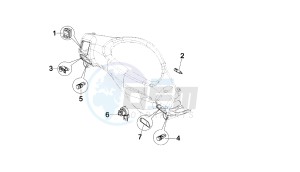 BOULEVARD - 150 CC 4T E3 drawing HANDLE SWITCH