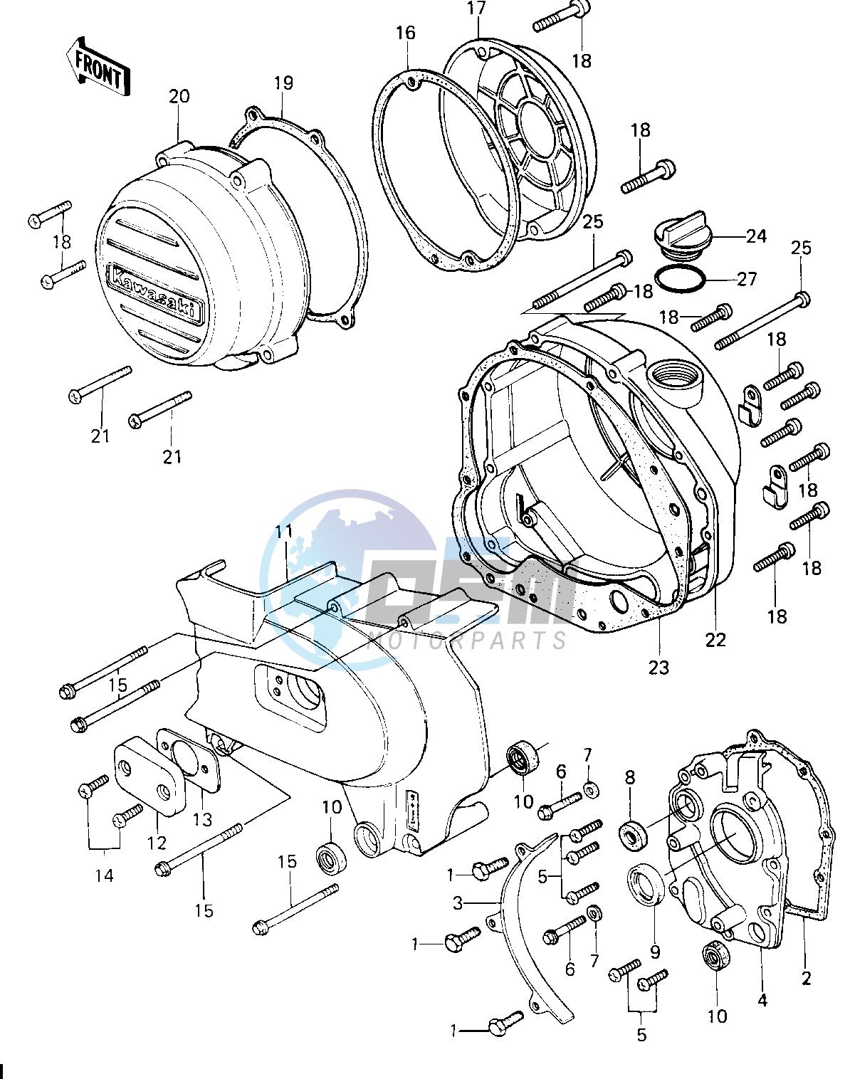 ENGINE COVERS -- 80 H1- -