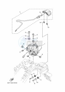 MT-07 MTN690-U (BHH3) drawing TAILLIGHT