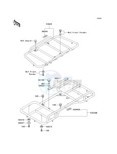 KLF 300 [BAYOU 300] (B15-B17) [BAYOU 300] drawing CARRIER-- S- -