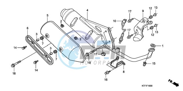 EXHAUST MUFFLER