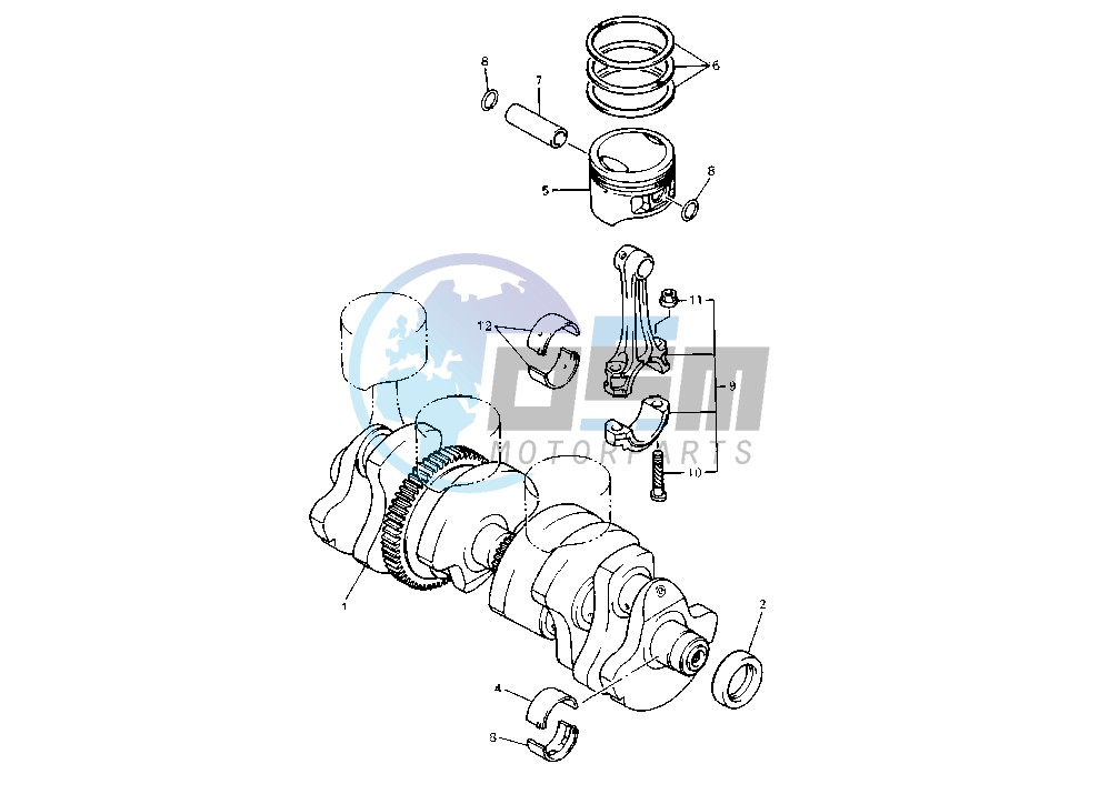 CRANKSHAFT PISTON