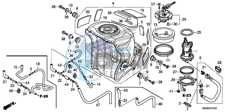 FUEL TANK/ FUEL PUMP