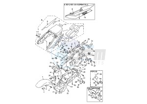 XJR-XJR SP 1300 drawing FENDER XJR 1300SP MY00-01