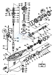 L250AET drawing LOWER-CASING-x-DRIVE-1