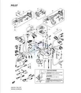 AN400Z drawing WIRING HARNESS (IMOBI) (AN400ZAL1 E19)