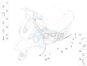 S 125 4T 3V IGET NOABS E3 (APAC) drawing Transmissions