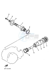 PW50 (2SAL) drawing TRANSMISSION