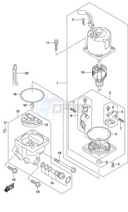 DF 115A drawing PTT Motor (Type: AS)