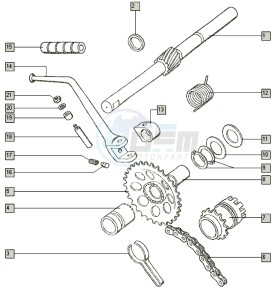 LUXE_25_T-X 50 T-X drawing Starter mechanism