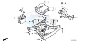 NVS502SH9 TU drawing FLOOR STEP/BATTERY