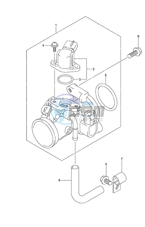 Throttle Body Non-Remote Control