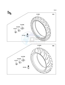 ZZR1400_ABS ZX1400FDFA FR GB XX (EU ME A(FRICA) drawing Tires