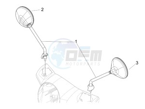 Granturismo 200 L drawing Mirror