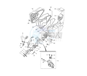 YBR 125 drawing INTAKE