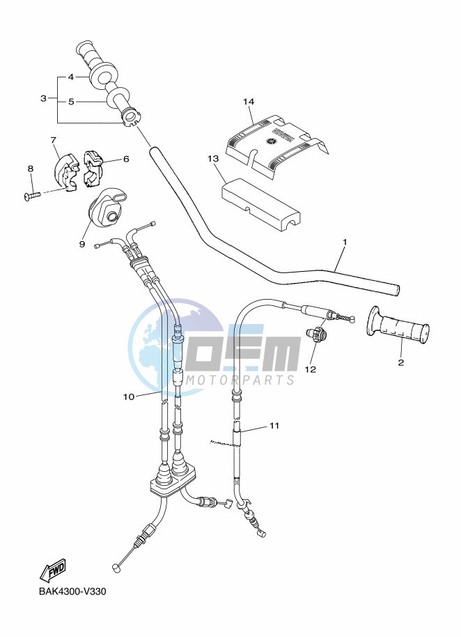 STEERING HANDLE & CABLE