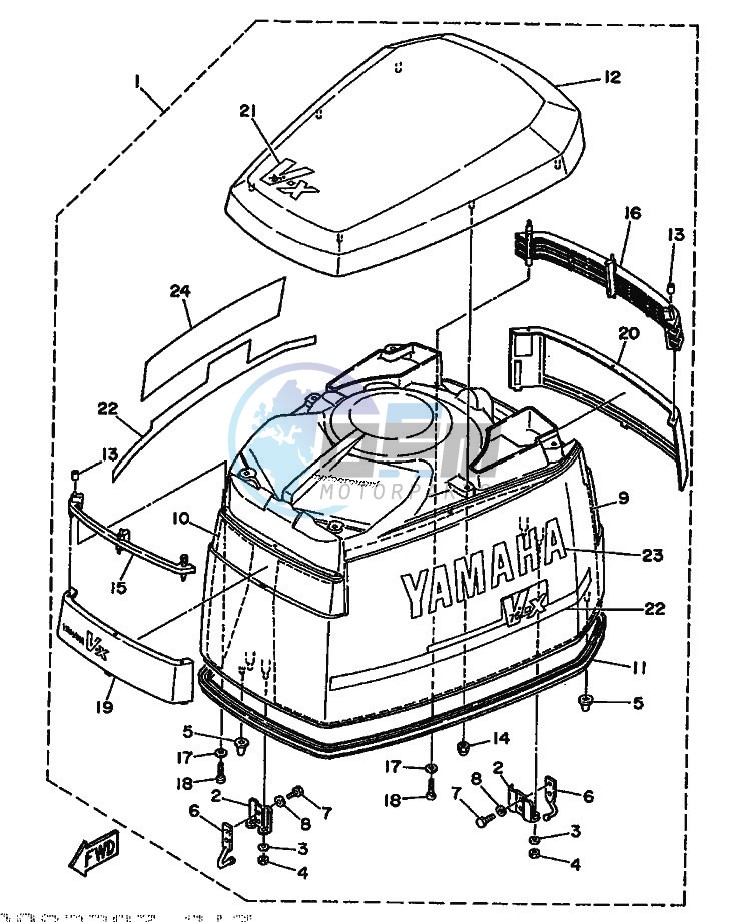 FAIRING-UPPER