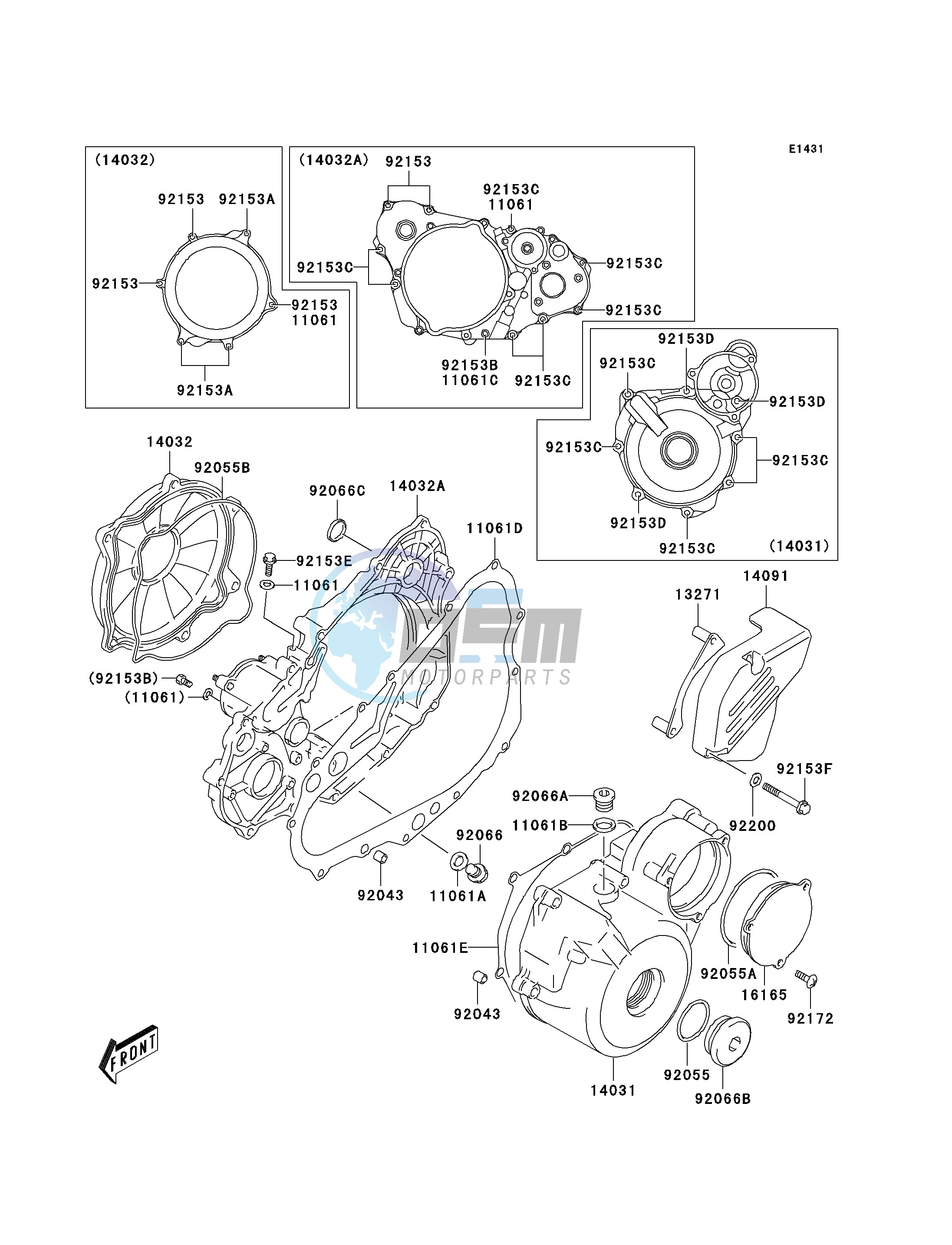 ENGINE COVER-- S- -