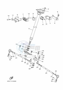 YFM700FWB YFM70KDXK (B6K3) drawing STEERING