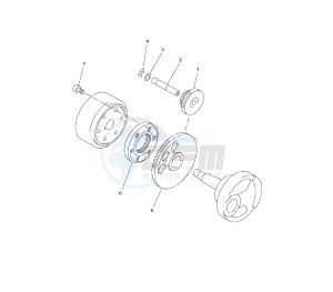 VP X-CITY 250 drawing STARTER