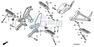 CB1000RAA E / ABS MPH drawing STEP