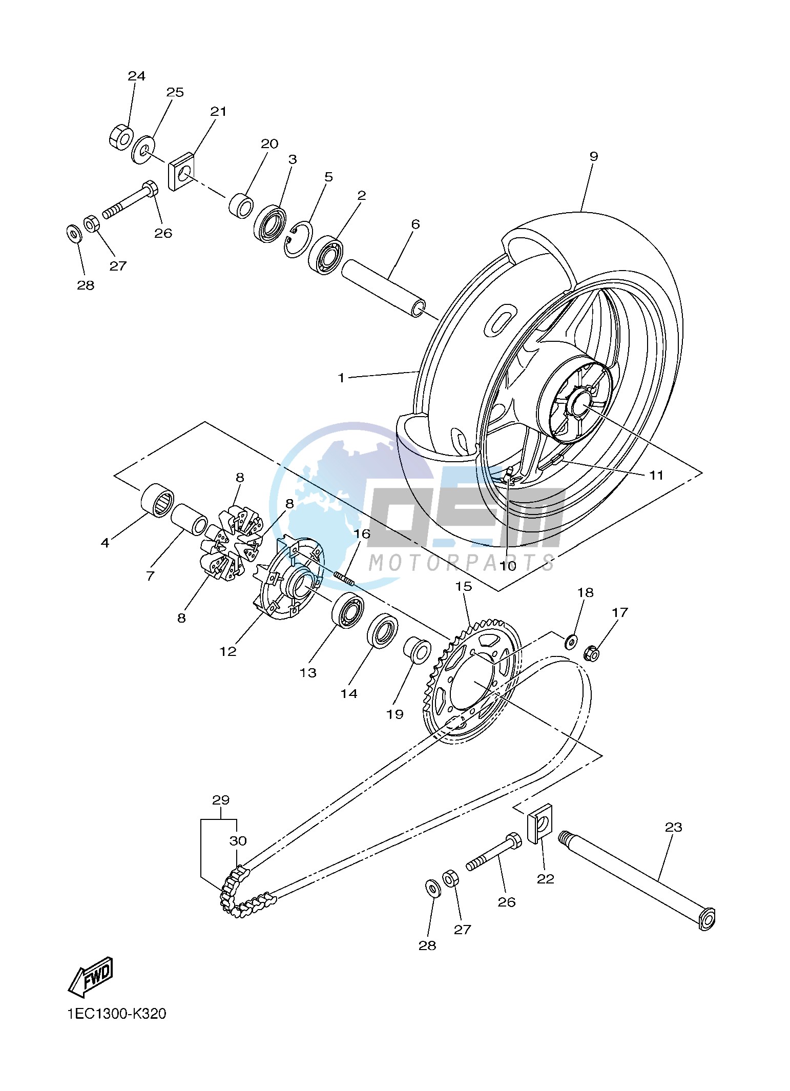 REAR WHEEL