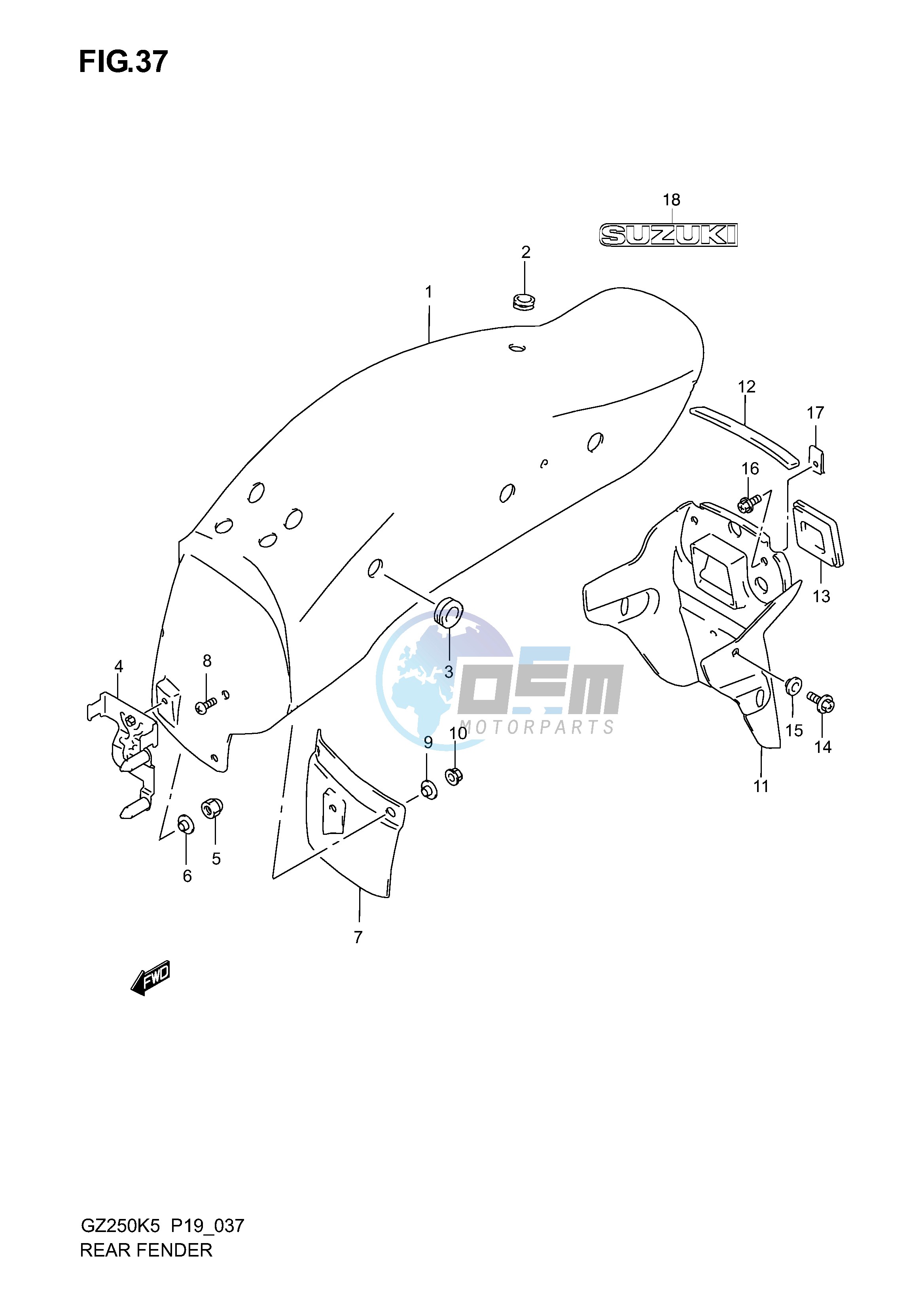 REAR FENDER