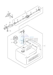 DF 9.9 drawing Fuel Tank