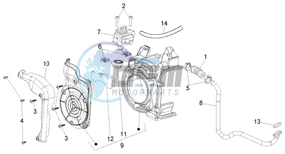 Secondairy air box