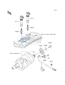 ER 650 A [ER-6N (AUSTRALIAN] (A6F-A8F) A7F drawing IGNITION SYSTEM