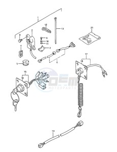 DT 85 drawing Switch Panel