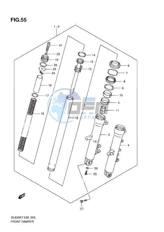 FRONT DAMPER