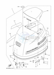 F100DETX drawing FAIRING-UPPER