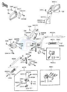 ZN 1300 A [VOYAGER] (A1-A4) [VOYAGER] drawing HANDLEBAR