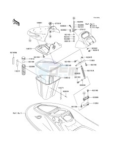 JT 1200 C [1200 STX-R] (1-2) [1200 STX-R] drawing HULL FRONT FITTINGS-- C2- -