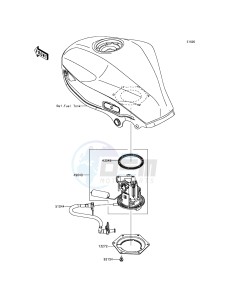 NINJA 250SL ABS BX250BGFA XX (EU ME A(FRICA) drawing Fuel Pump