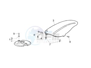 storm 50 drawing Wheel housing - Mudguard