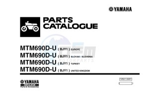 XSR700 MTM690D-U (BJY1) drawing Infopage-1