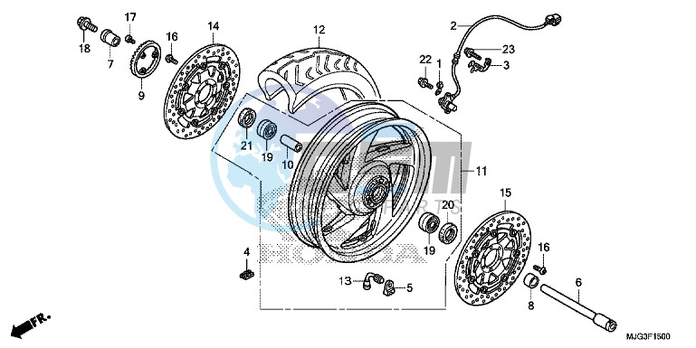 FRONT WHEEL