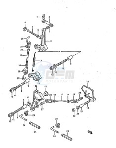 DT 140 drawing Throttle Link