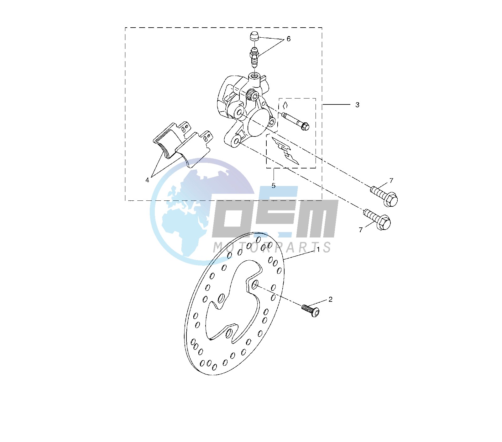 FRONT BRAKE CALIPER