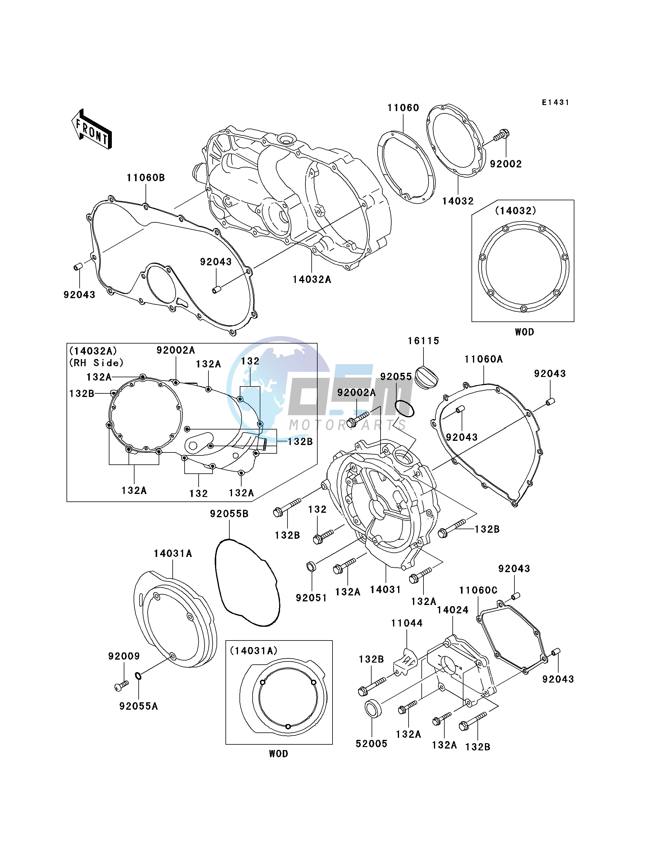 ENGINE COVER-- S- -