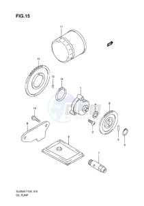 DL 650 V-STROM EU-UK drawing OIL PUMP