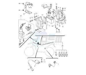 WR R 125 drawing ELECTRICAL 1