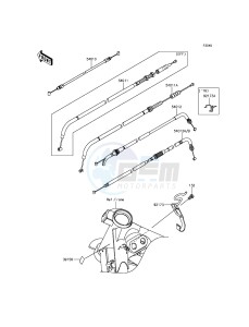 Z250SL BR250EGF XX (EU ME A(FRICA) drawing Cables