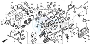 CBR1000RR drawing WIRE HARNESS (CBR1000RR4/5)