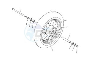 XVZ ROYAL STAR 1300 drawing FRONT WHEEL