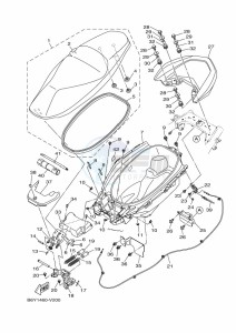 GPD125-A NMAX-125 (BALD) drawing REAR ARM & SUSPENSION