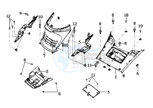 EURO MX E2 - 125 cc drawing FLOOR